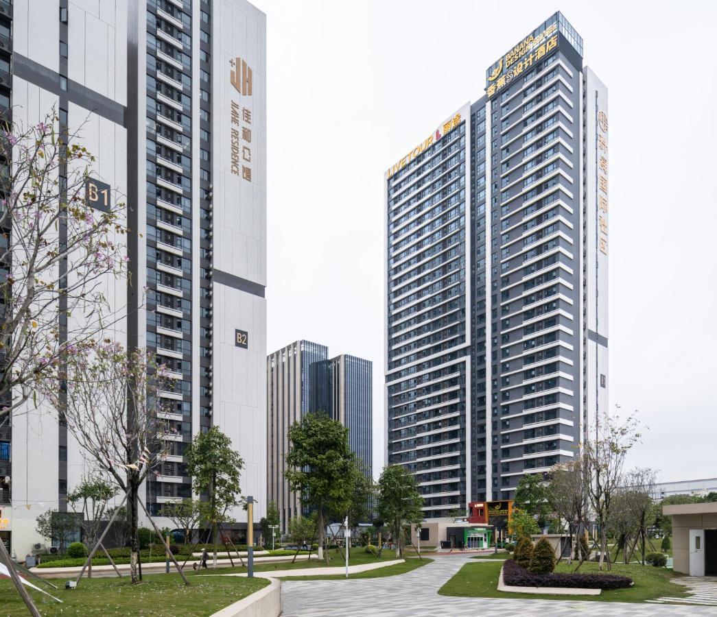 Livetour Hotel Luogang Science City Guangzhou Dış mekan fotoğraf
